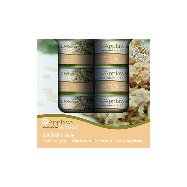 Applaws Katzen Huhn im Gelee (24x70g)