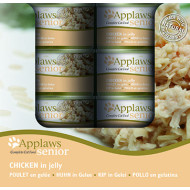 Applaws Katzen Huhn im Gelee (24x70g)