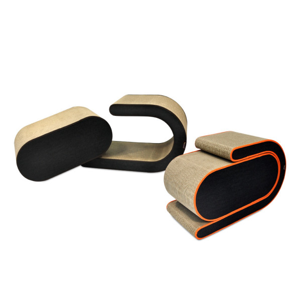 Eco Kratzmöbel "Arty" Mandarin - PLAY