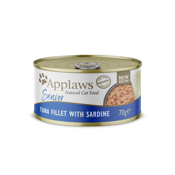 Applaws Senior Katzen - Thunfisch mit Sardine 70g (24er Packung) Applaws Senior Katzen - Thunfisch mit Sardine 70g (24er Packung)