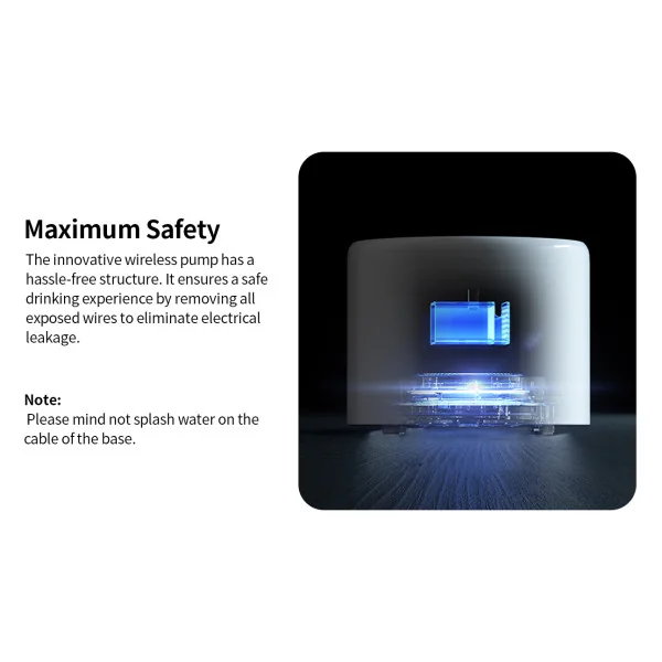 PETKIT Trinkbrunnen Eversweet 3 Pro Wireless