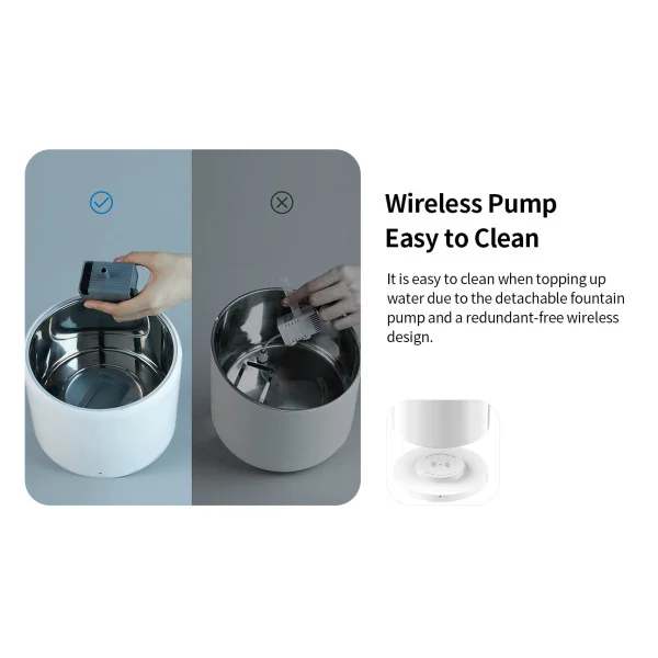 PETKIT Trinkbrunnen Eversweet 3 Pro Wireless