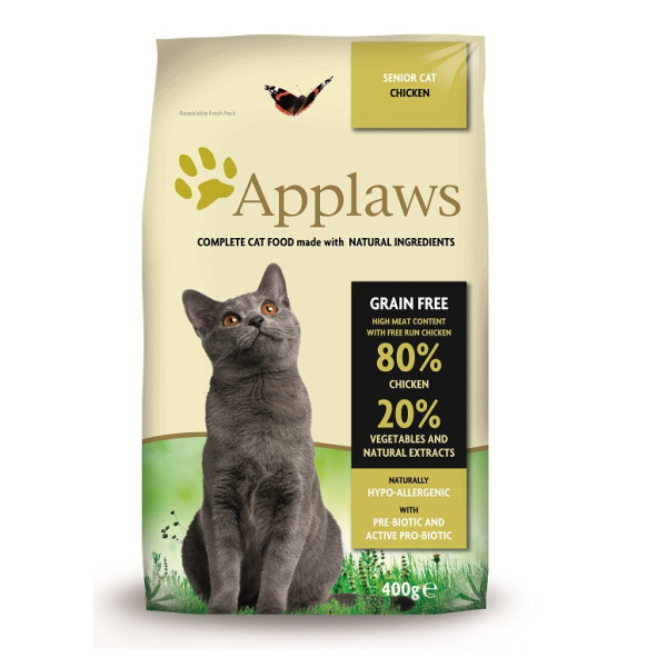 Applaws Senior Katzen Trockenfutter Huhn