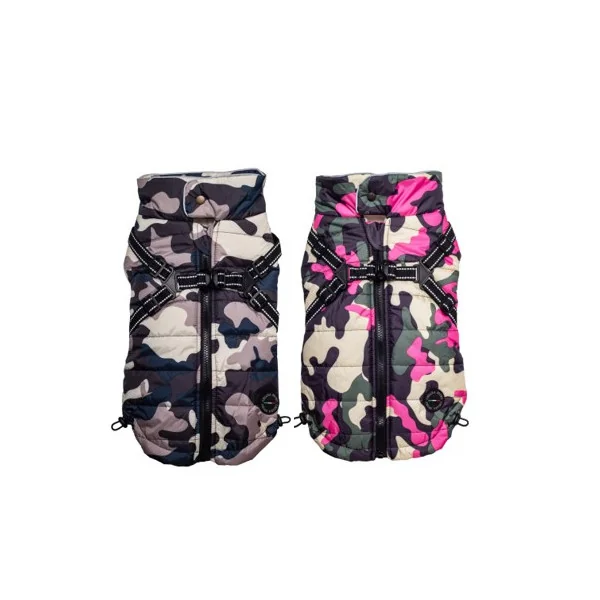 NICK CAMO Winterjacke mit Geschirr NICK CAMO Winterjacke mit Geschirr