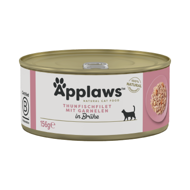 Applaws Thunfischfilet & Garnele 156g (24er Packung) Applaws Thunfischfilet & Garnele 156g (24er Packung)