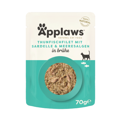 Applaws Thunfisch & Sardellen 70g (12er Packung) Applaws Thunfisch & Sardellen 70g (12er Packung)
