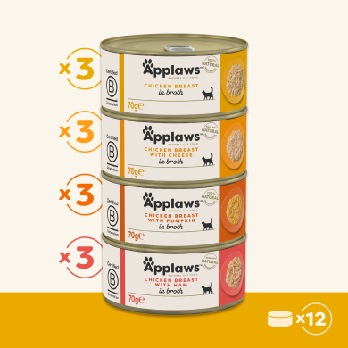 Applaws Multipack Katze Dosen Huhn 12x70g Applaws Multipack Katze Dosen Huhn 12x70g