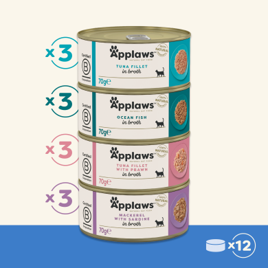 Applaws Multipack Katze Dosen Fisch12x70g Applaws Multipack Katze Dosen Fisch12x70g