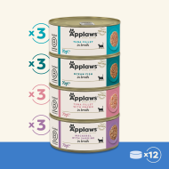 Applaws Multipack Katze Dosen Fisch12x70g