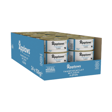 Applaws Thunfischfilet & Käse 156g (24er Packung) Applaws Thunfischfilet & Käse 156g (24er Packung)