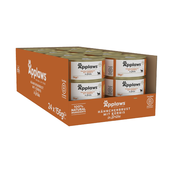 Applaws Huhn & Kürbis 156g (24er Packung)