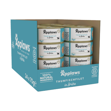 Applaws Thunfischfilet 70g (24er Packung) Applaws Thunfischfilet 70g (24er Packung)