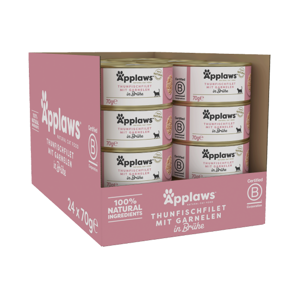 Applaws Thunfischfilet & Garnele 70g (24er Packung)