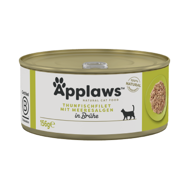 Applaws Thunfischfilet & Algen 156g (24er Packung) Applaws Thunfischfilet & Algen 156g (24er Packung)