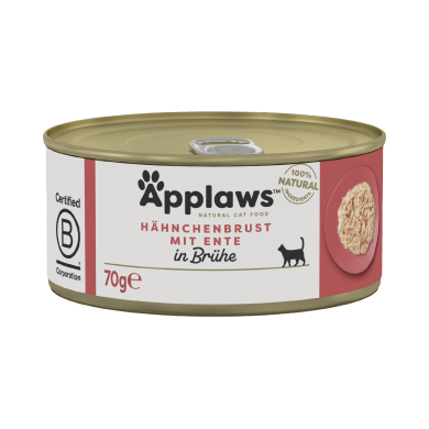 Applaws Huhn & Ente 70g (24er Packung) Applaws Huhn & Ente 70g (24er Packung)