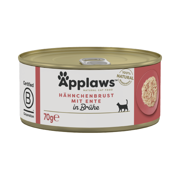 Applaws Huhn & Ente 70g (24er Packung)