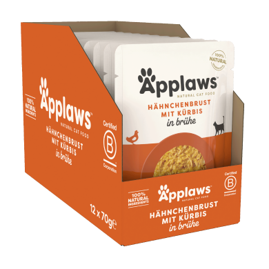 Applaws Huhn & Kürbis 70g (12er Packung) Applaws Huhn & Kürbis 70g (12er Packung)