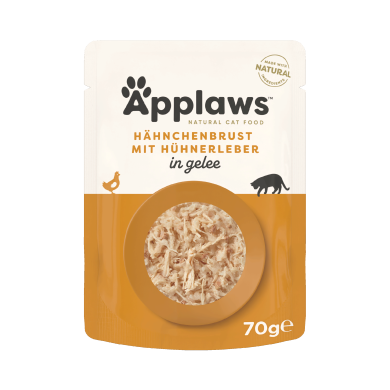 Applaws Huhn & Leber in Gelee 70g (16er Packung) Applaws Huhn & Leber in Gelee 70g (16er Packung)