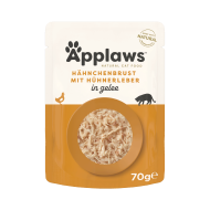 Applaws Huhn & Leber in Gelee 70g (16er Packung)