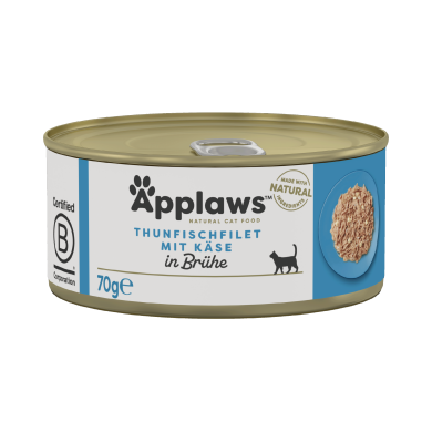 Applaws Thunfischfilet & Käse 70g (24er Packung) Applaws Thunfischfilet & Käse 70g (24er Packung)