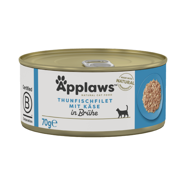 Applaws Thunfischfilet & Käse 70g (24er Packung)