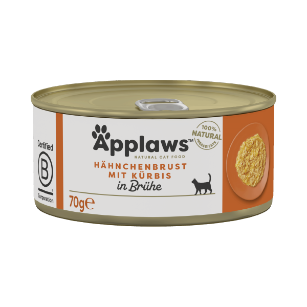 Applaws Hühnchenbrust & Kürbis 70g (24er Packung)