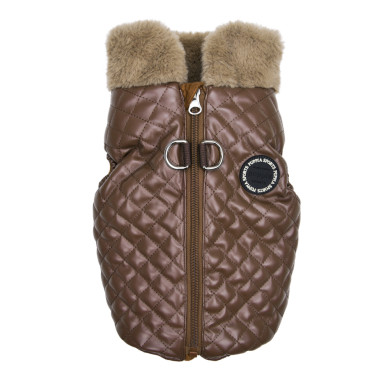 DIA QUILTED VEST JUMPER DIA QUILTED VEST JUMPER