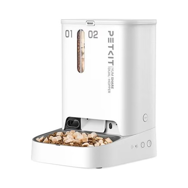 Petkit Futterautomat YumShare Dual-hopper with Camera