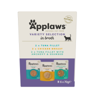 Applaws Hühnchenauswahl in Brühe Multipack (6x70g)