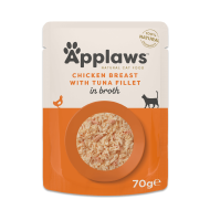 Applaws Nassfutter für Katzen Hühnerbrust in Brühe (12x70g) Applaws Nassfutter für Katzen Hühnerbrust in Brühe (12x70g)
