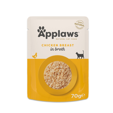 Applaws Nassfutter für Katzen Hühnerbrust in Brühe (12x70g) Applaws Nassfutter für Katzen Hühnerbrust in Brühe (12x70g)