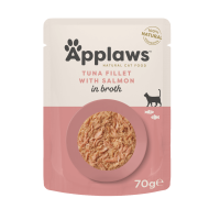 Applaws Thunfischfilet mit Krabben in Brühe Nassfutter für Katzen (12x70g) Applaws Thunfischfilet mit Krabben in Brühe Nassfutter für Katzen (12x70g)