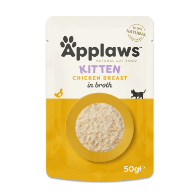 Applaws Kitten Hähnchenbrust in Brühe (12x50g)