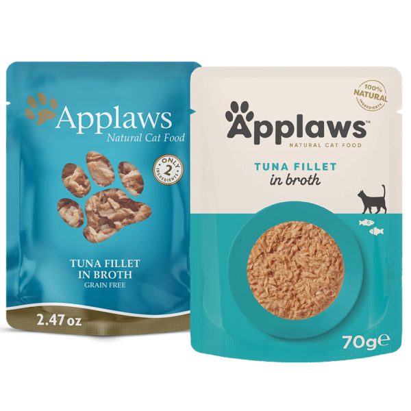 Applaws Thunfischfilet in Brühe (12x70g)