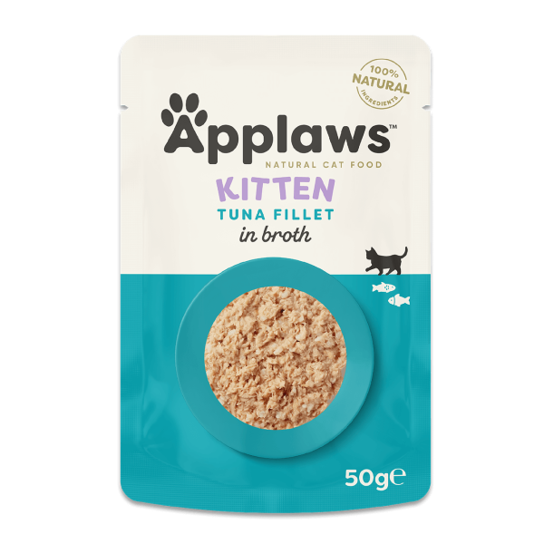 Applaws Kitten-Thunfischfilet in Brühe (12x50g)