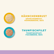 Applaws Nassfutter für Kätzchen Multipack in Brühe (12 x 50 g)