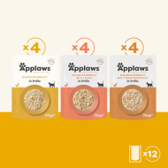 Applaws Nassfutter für Katzen, Multipack Hühnerauswahl in Brühe (12x70) Applaws Nassfutter für Katzen, Multipack Hühnerauswahl in Brühe (12x70)