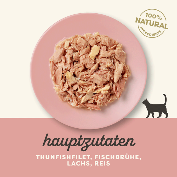 Applaws Thunfischfilet mit Lachs in Brühe Nassfutter für Katzen (12x70g) Applaws Thunfischfilet mit Lachs in Brühe Nassfutter für Katzen (12x70g)
