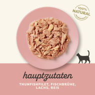 Applaws Thunfischfilet mit Lachs in Brühe Nassfutter für Katzen (12x70g) Applaws Thunfischfilet mit Lachs in Brühe Nassfutter für Katzen (12x70g)