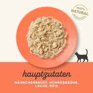 Applaws Hühnerbrust mit Lachs in Brühe (12x70g)