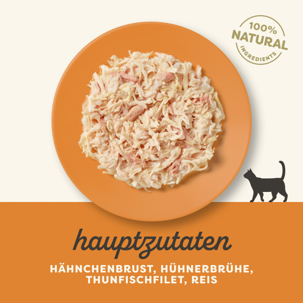 Applaws Huhn mit Thunfisch in Brühe (24x70g)