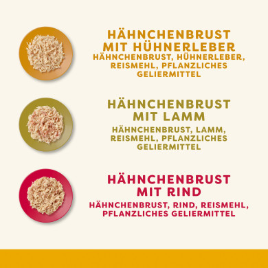 Applaws Hühnerauswahl in Gelee, Multipack (6x70 g)