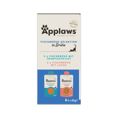 Applaws Fischsuppen-Auswahl Multipack (4 x 85g)Beutel