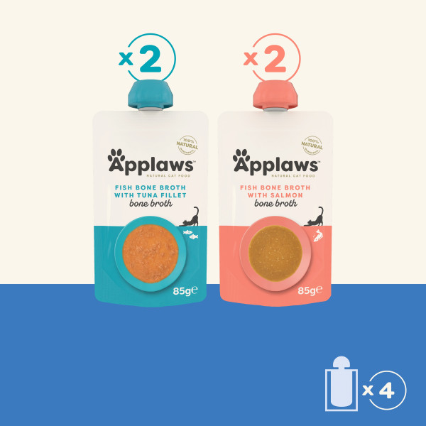 Applaws Fischsuppen-Auswahl Multipack (4 x 85g)Beutel