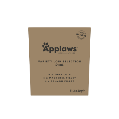 Applaws Auswahl an Loin-Stücken, Multipack (12x30 g)