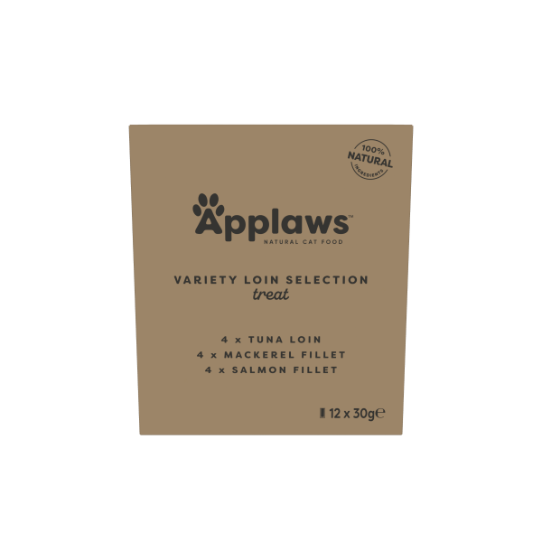 Applaws Auswahl an Loin-Stücken, Multipack (12x30 g)