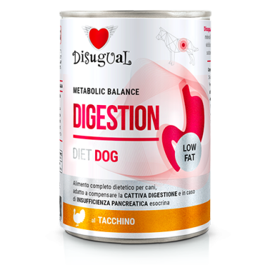 Disugual Metabolic Balance Hunde DIGESTION Truthahn (400gx6)