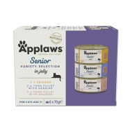 Applaws Multipack- Verschiedenen Sorten Senior in Gelee (6x70g)