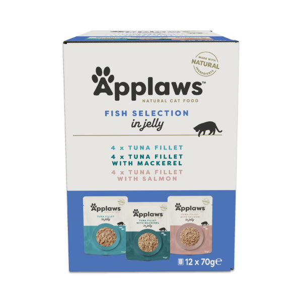 Applaws Multipack Fischauswahl in Gelee (12x70g)