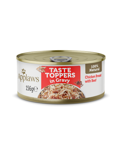 Applaws Hähnchenbrust mit Rindfleisch in Soße Dose 156g ( 12er Packung )